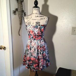 Cute Strapless Summer Dress